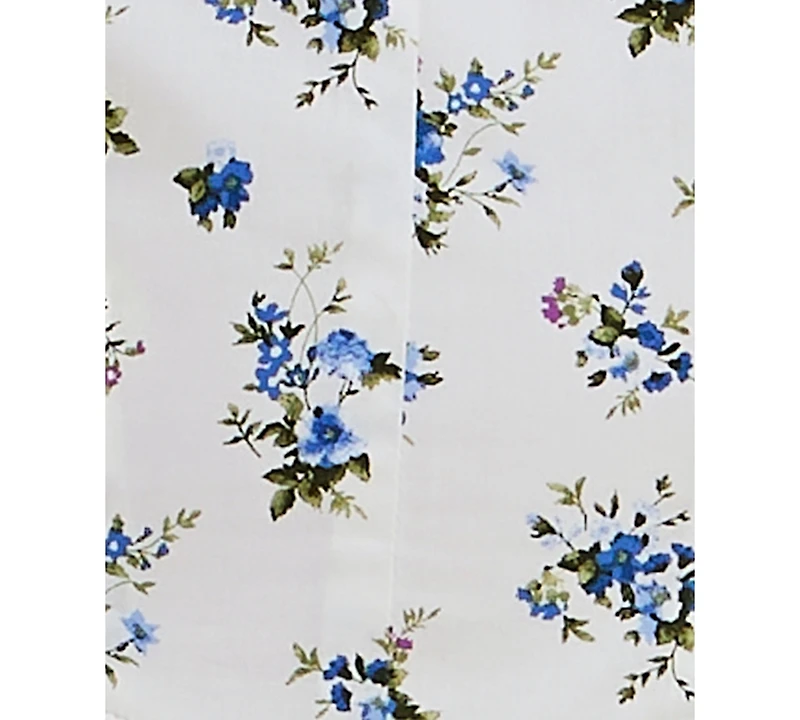 Trixxi Juniors' Square-Neck Corset Fit & Flare Dress