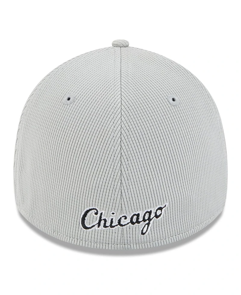 New Era Men's Gray Chicago White Sox 2025 Spring Training 39THIRTY Flex Hat