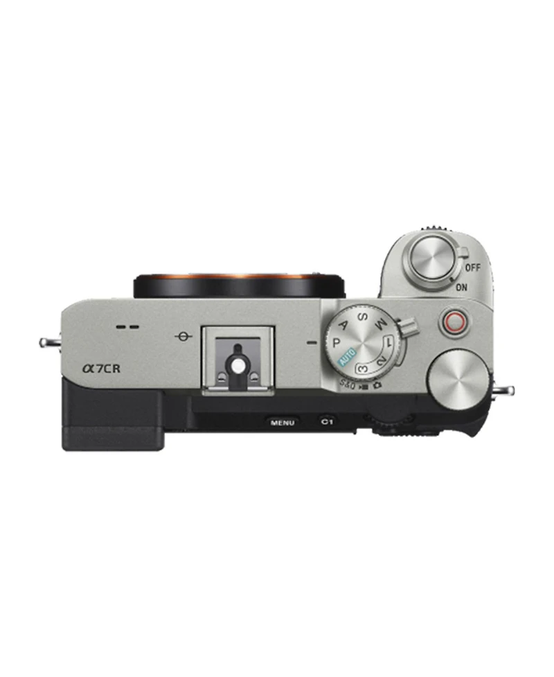 Sony Alpha 7CR Full-frame Interchangeable Lens Hybrid Camera Body (Silver)