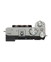 Sony Alpha 7CR Full-frame Interchangeable Lens Hybrid Camera Body (Silver)