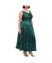 Plus Kamila Cowl Neck Dress