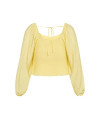 City Chic Plus Rowy Top