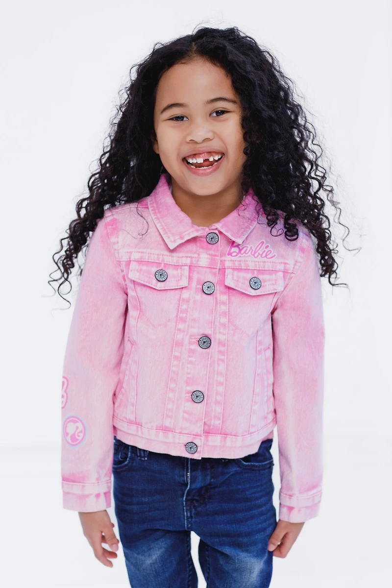 Barbie Girls Pink Denim Jacket