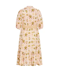 City Chic Plus Anna Tropics Dress