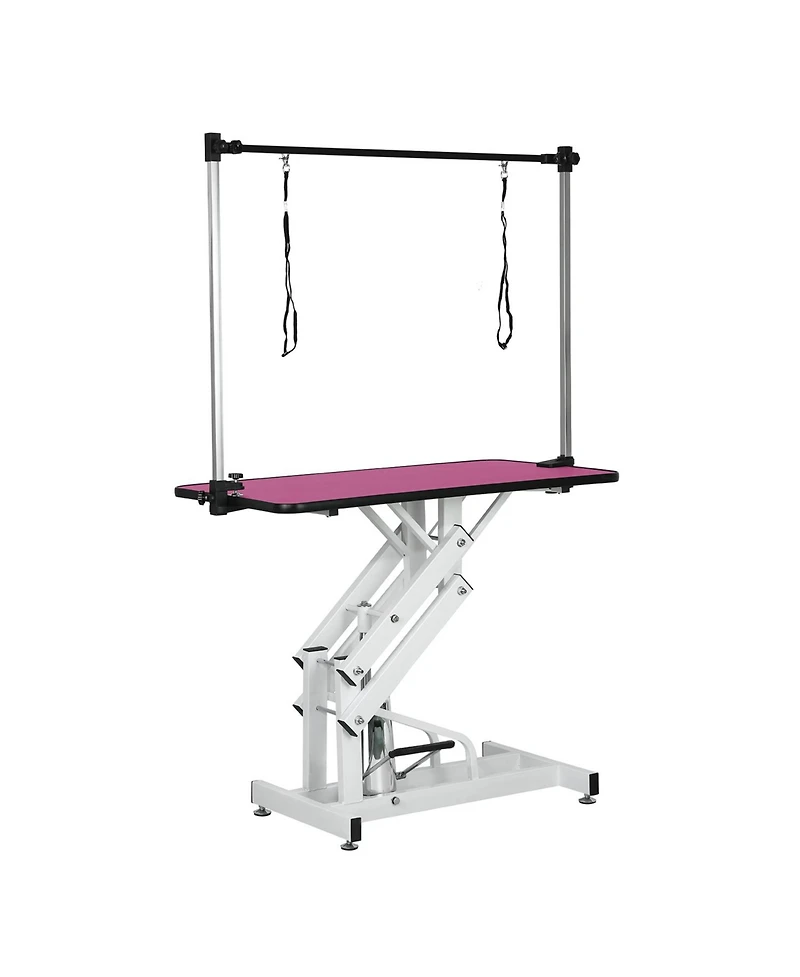 42.5INCH Hydraulic Pet Grooming Table With "H" Arm