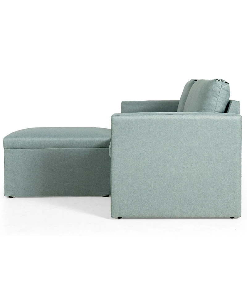 Convertible L-Shaped Sectional Sofa Couch with Reversible Chaise Versatile and Comfortable Seating for Living Room