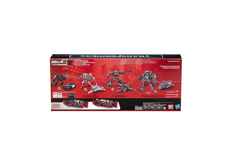 Transformers Movie 1 15th Anniversary Decepticon Multipack | Transformers Studio Series | Transformers