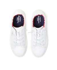 Dearfoams Women's Mabel Woven Slip On Sneaker