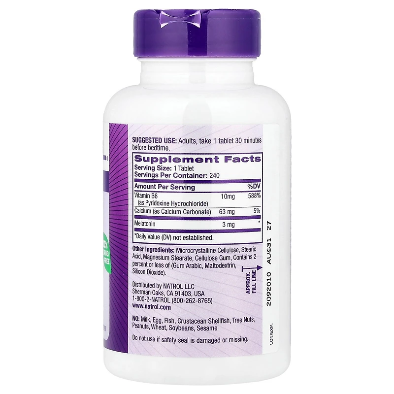 Natrol Melatonin 3 mg