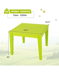 Square Kids Activity Play Table Fun and Versatile Table for Playtime and Learning