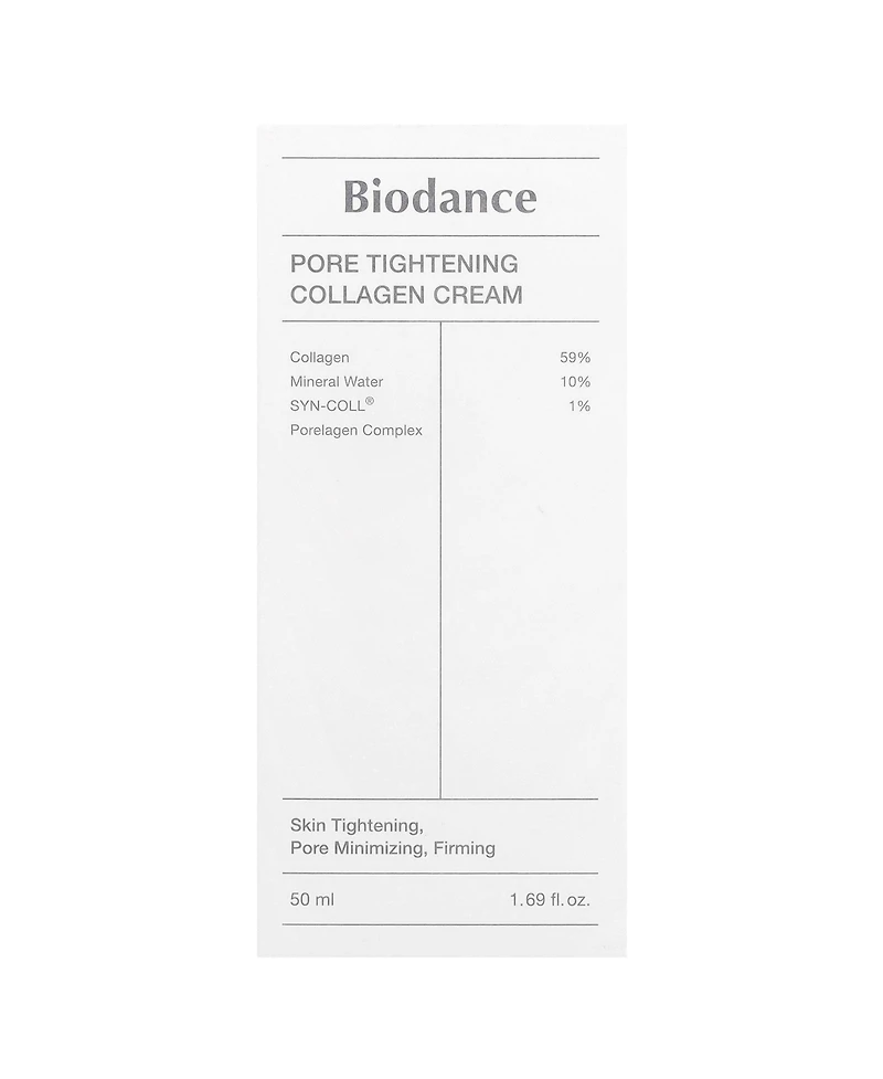Biodance Pore Tightening Collagen Cream