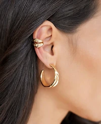 Ettika Liquid Lux Hoop Earrings