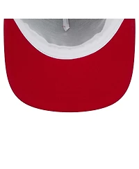 New Era Men's Red Los Angeles Angels 9FIFTY A-Frame Trucker Snapback Hat