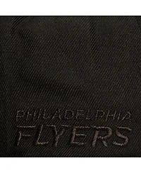 Mitchell & Ness Men's Black Philadelphia Flyers Soul Strike Cultivated Pearl Tonal Snapback Hat