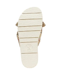 Sam and Libby Women's Astrid Bow Platform Footbed Sandals
