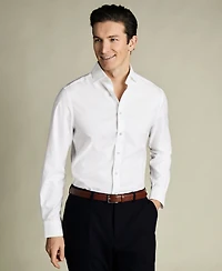 Charles Tyrwhitt Men's Slim-Fit Poplin Dress Shirt