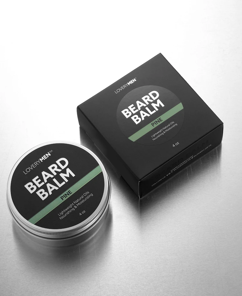 Lovery LoveryMen Pine Beard Balm, 4 oz.