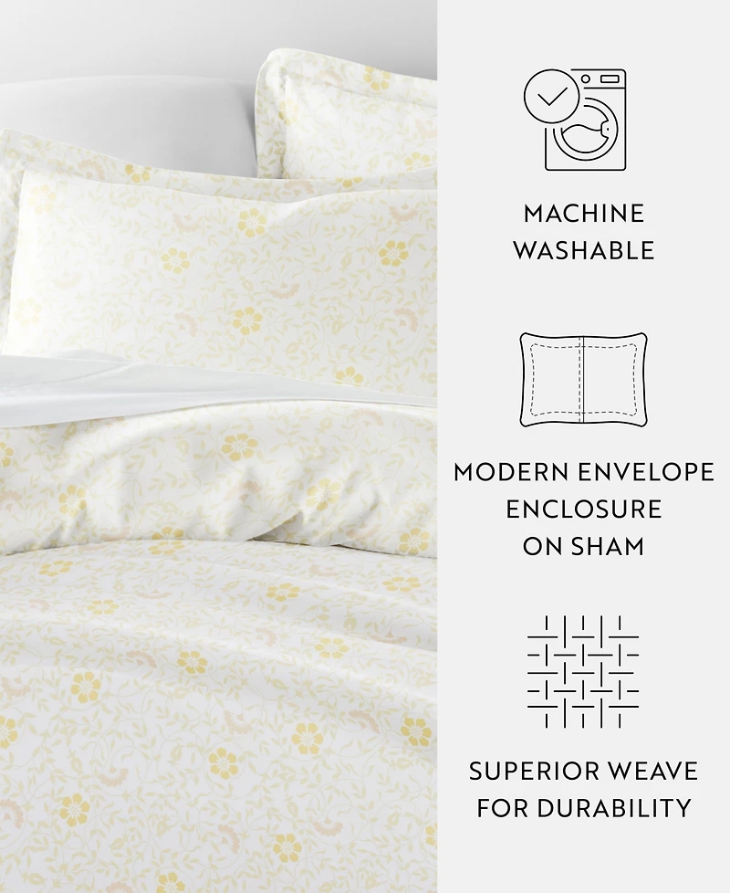 ienjoy Home Tranquil Sleep Patterned Duvet Cover Set
