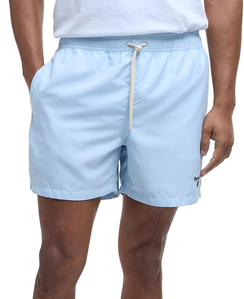 Barbour Men's Staple Logo 5" Swim Trunks