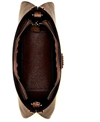 Guess Meridian Monogram Small Top Zip Shoulder Bag