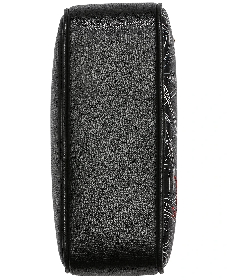 Karl Lagerfeld Paris Maybelle Crossbody Travel Print & Pins