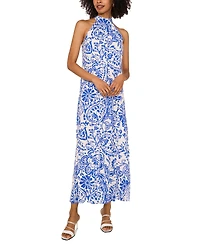 Vince Camuto Women's Paisley Halter-Neck Maxi Dress