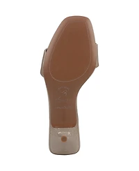 Franco Sarto Women's Roey Open Square Toe Slide Dress Sandals