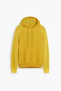 Desigual Men's Hooded sweatshirt with eyelet details