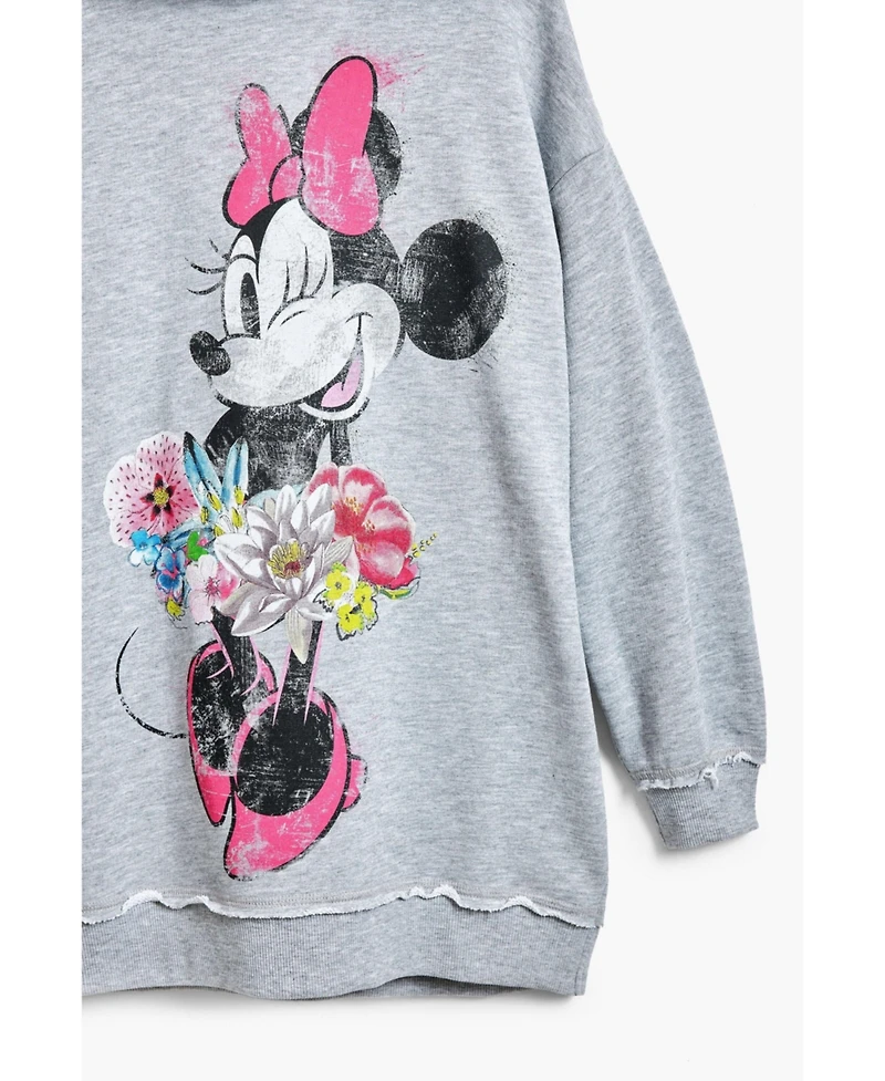Desigual Girls Girls's Minnie Mouse sweatshirt dress