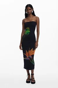 Desigual Women's Strapless dress
