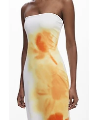 Desigual Women's Floral bandeau dress