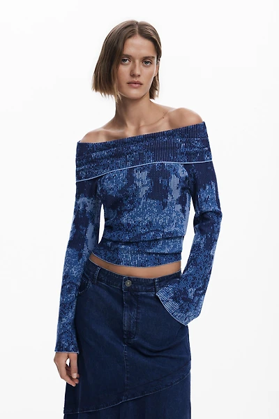 Desigual Women's Boat neck sweater