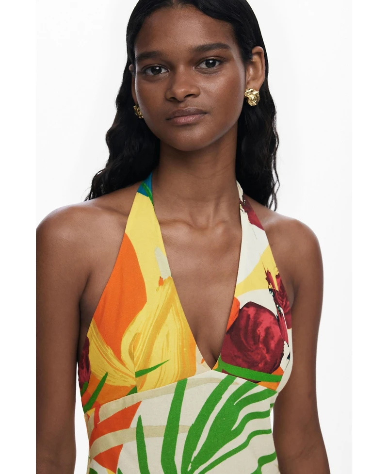 Desigual Women's Tropical short dress