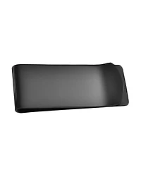 Bling Jewelry Basic Large Wide Strong Money Clip Card Holder - Black Gold Silver Stainless Steel