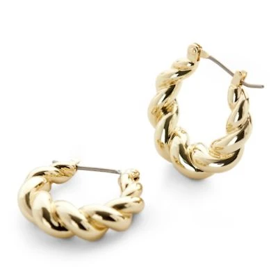 Ana Luisa Twisted Hoop Earrings
