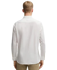 Boss by Hugo Men's Cotton Dobby Regular-Fit Shirt