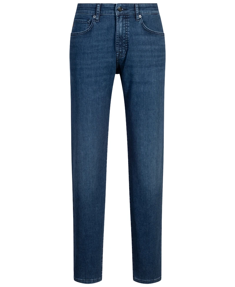 Boss by Hugo Men's Soft Motion Regular-Fit Jeans