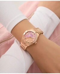 Guess Women's Analog Rose Gold Tone Stainless Steel Watch, 36mm