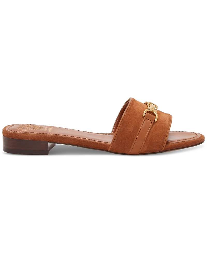 Vince Camuto Women's Maxine Horsebit Slide Sandals