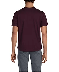 Lands' End Big & Tall Short Sleeve Supima Curved Hem Tee