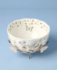 Lenox Butterfly Meadow Large Bowl with Stand