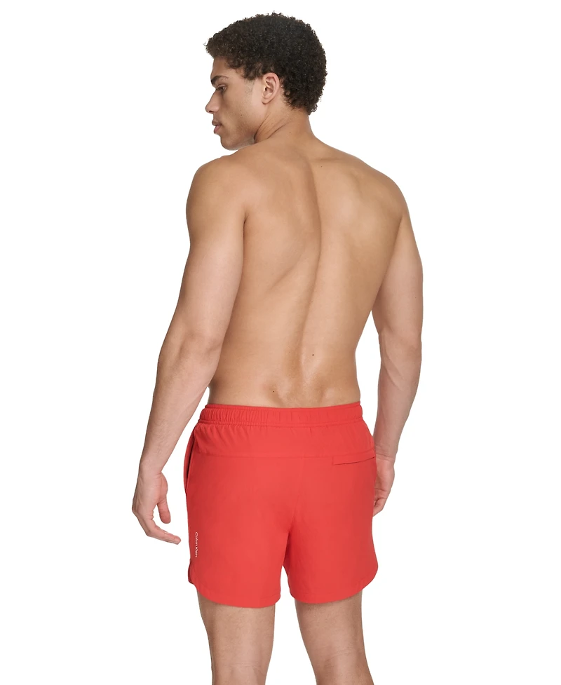 Calvin Klein Men's Stretch Active Modern Euro 5" Swimsuit