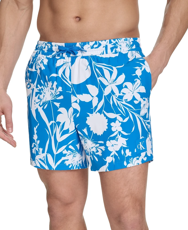Calvin Klein Men's Stretch Modern Euro 5" Swimsuit