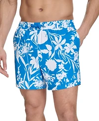 Calvin Klein Men's Stretch Modern Euro 5" Swimsuit
