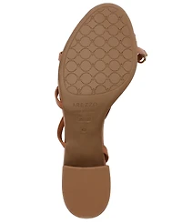 Arezzo Women's Mackenzie Round Toe Dress Sandals