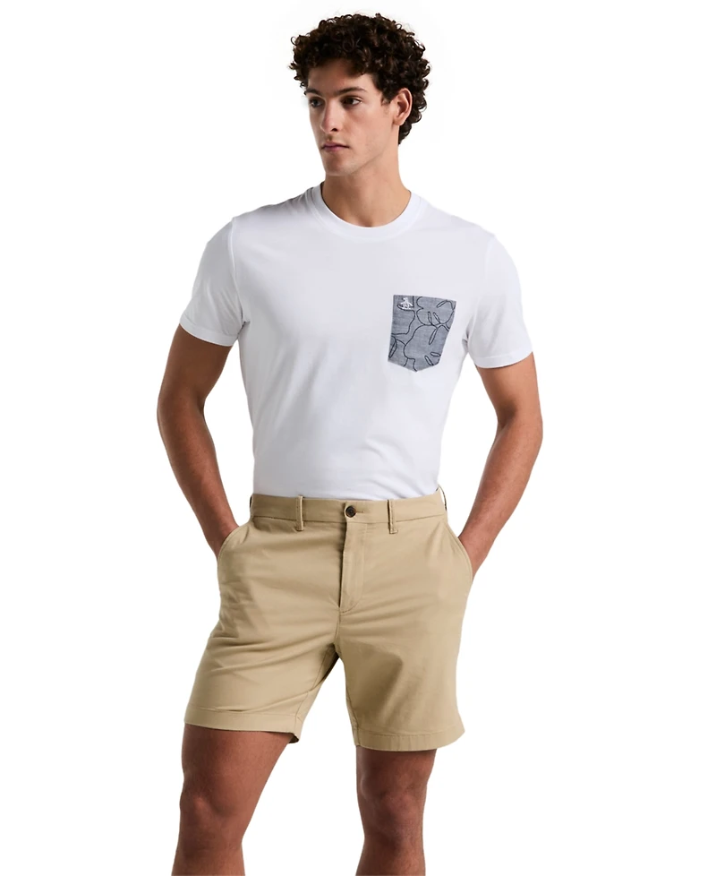 Original Penguin Men's Slim Fit 8" Chino Shorts