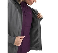The North Face Women's Shelbe Raschel Zip-Front Fleece-Lined Hoodie Jacket