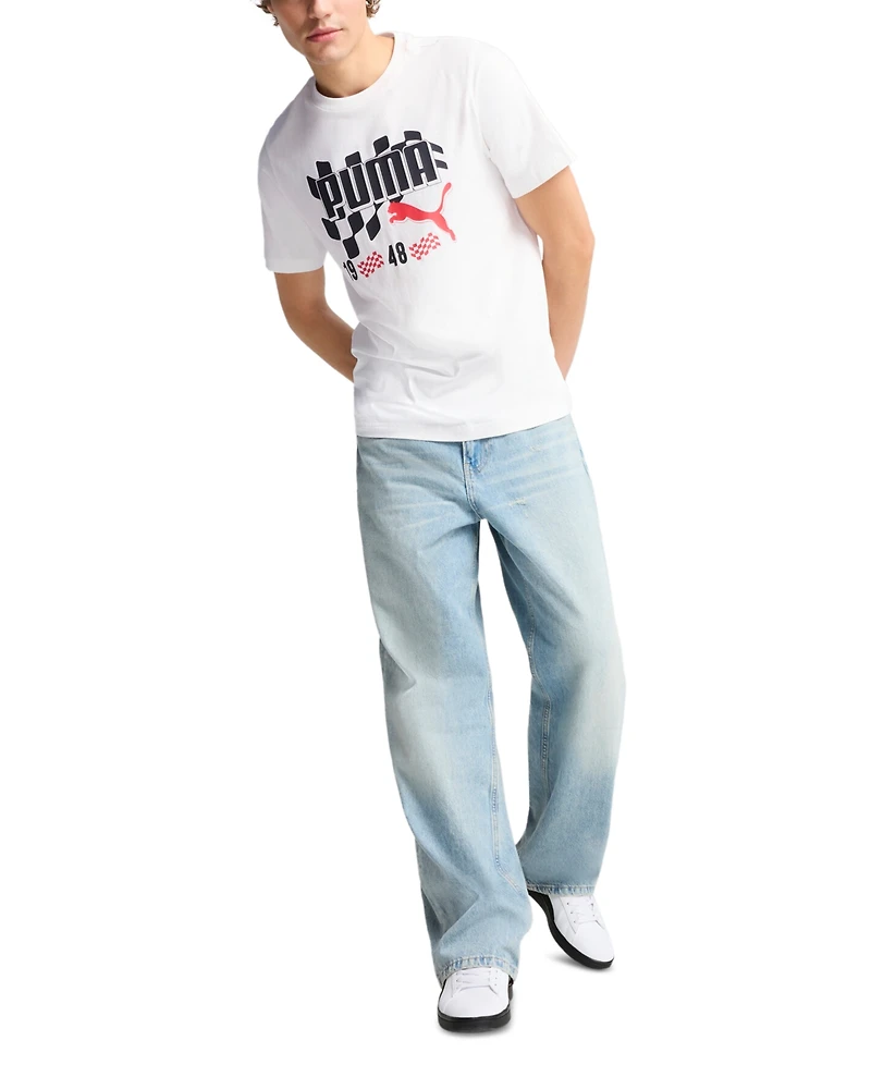 Puma Men's Moto Flag Graphic T-Shirt