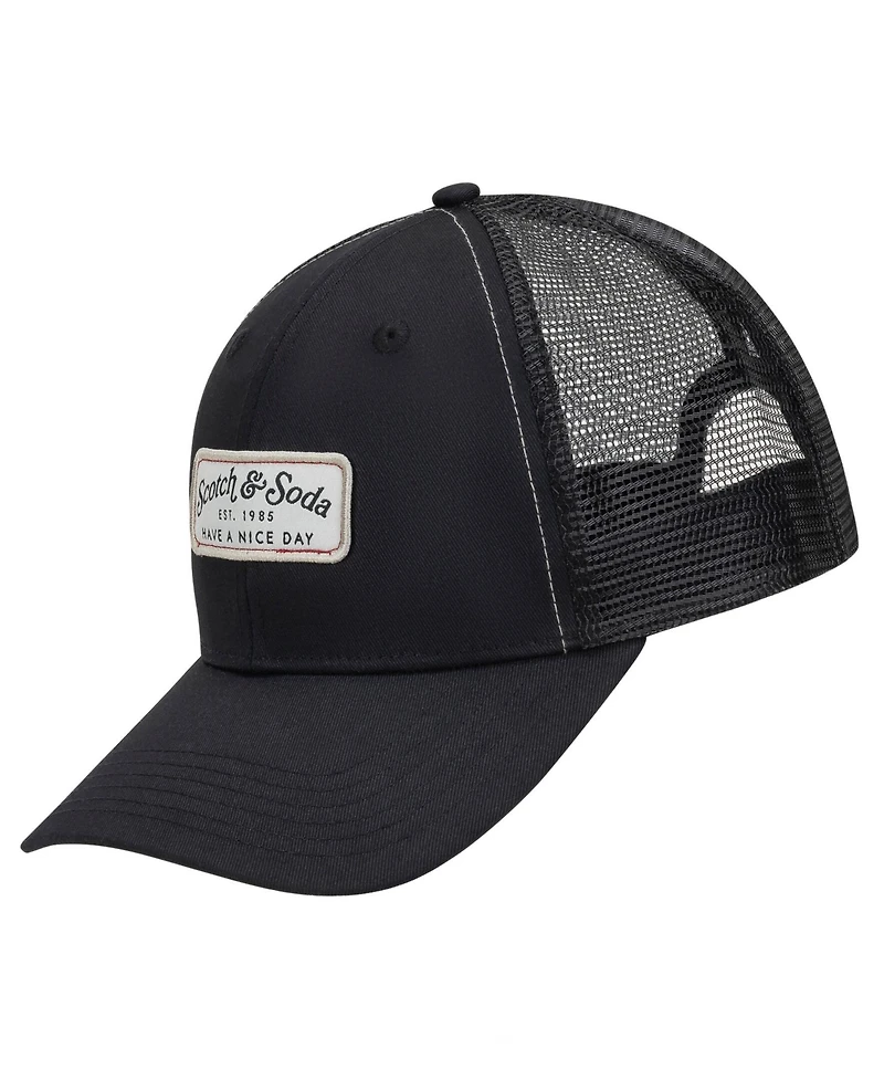 Scotch & Soda Men's Have a Nice Day Trucker Hat