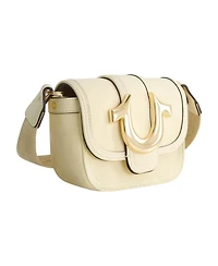 True Religion Colored Denim Mini Horseshoe Flap Bag